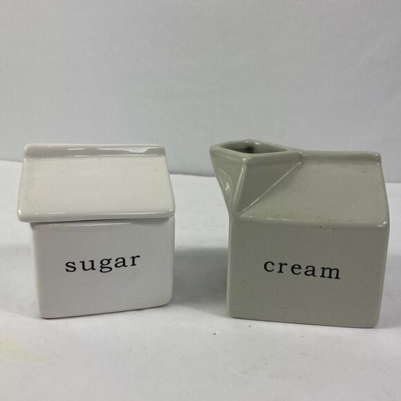 Market Finds Sugar and Cream Set - Picture 1 of 2